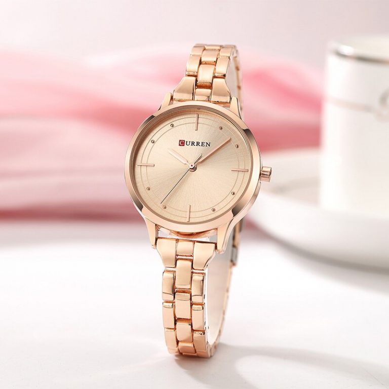 CURREN Fashion Stainless Steel Band Quartz Watch Luxury