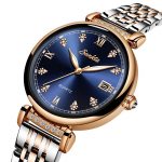 Elegance Redefined - SUNKTA Women's Luxury Steel Watch with Creative Design