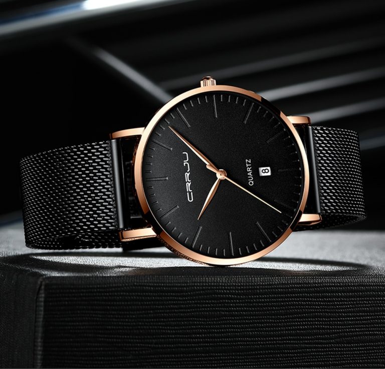 Mens Quartz Watches Men Business Male Clock