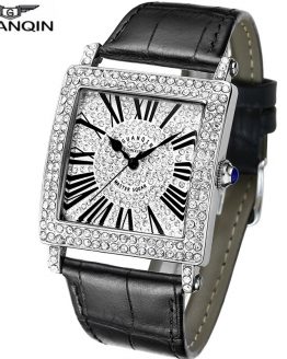 Square Case Watch Men Luxury Men's Wrist Watch