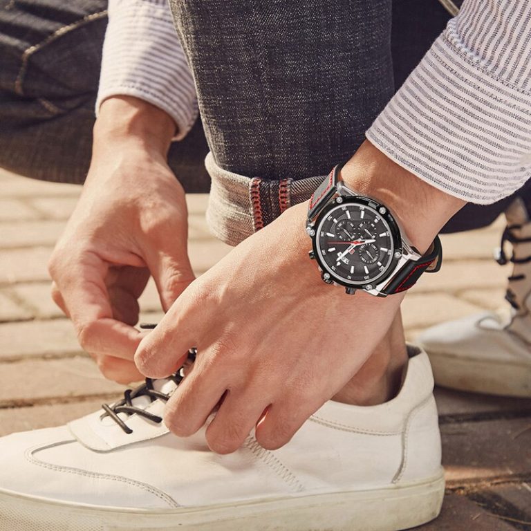 MINI FOCUS Men's Wrist Watch Men Waterproof