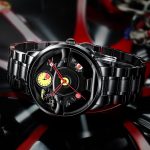 NIBOSI Wheel Rim Hub Watch Custom Design Sport Car Rim