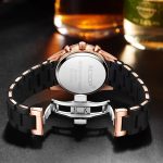 AESOP Men's Watches Top Brand Luxury Man Quartz Wristwatch Silicone & Alloy Band Male Clock Men Wrist Watch Relogio Masculino