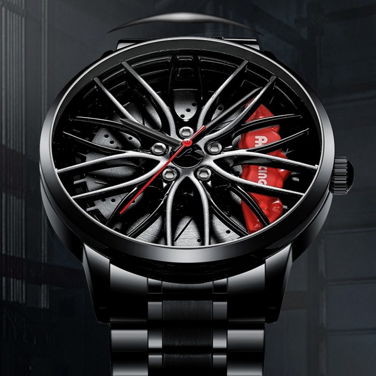 NEKTOM Car Wheel Rim Hub Man Watch Custom Design Quartz Car Rim Watches Waterproof Creative Men's Watches Man Wrist Watches 1 NEKTOM Car Rim Design Quartz Watch for Men