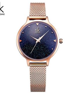 Fashion Elegant Quarts Women Watch Rose Gold