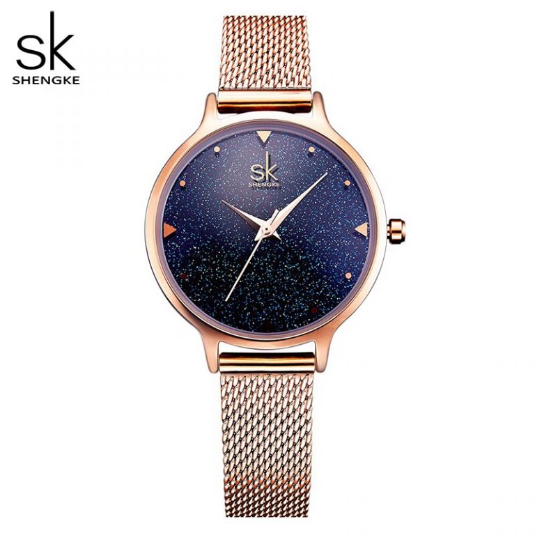 Fashion Elegant Quarts Women Watch Rose Gold