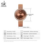 Waterproof Elegant Female Clock Watches