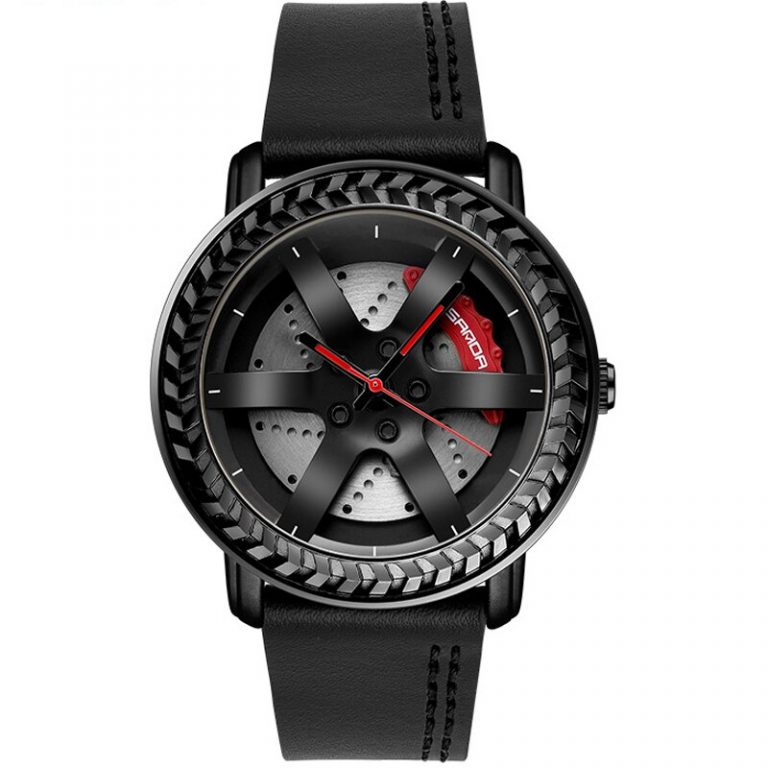 Wheel Rim Hub Watch for Men Sports Watches Waterproof Wheel Rim Hub Watch for Men Sports Watches Waterproof