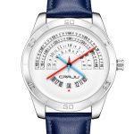 3Bar Waterproof Leather Watchband