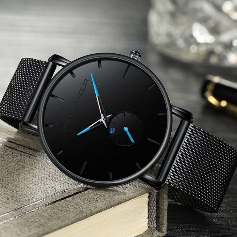 Business Quartz Mens Watches Waterproof Sports Men’s Wrist Watch