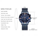 MINI FOCUS Chronograph Mens Watches Top Brand Luxury Quartz