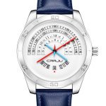 3Bar Waterproof Leather Watchband