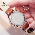 Women Watches Leather Quartz Ladies Watch Waterproof