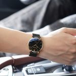 Luxury Brand Male Clock Business Quartz