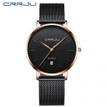 Mens Quartz Watches Men Business Male Clock