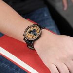 BOBO BIRD Stopwatch Bamboo Wooden Watch Gift in Wood Box
