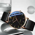 Luxury Brand Male Clock Business Quartz