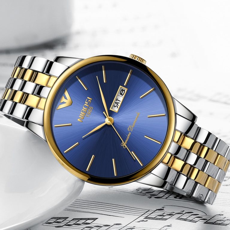 NIBOSI Simple Style Fashion Men Quartz Watch Luxury