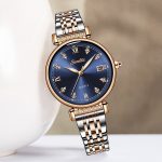 Elegance Redefined - SUNKTA Women's Luxury Steel Watch with Creative Design