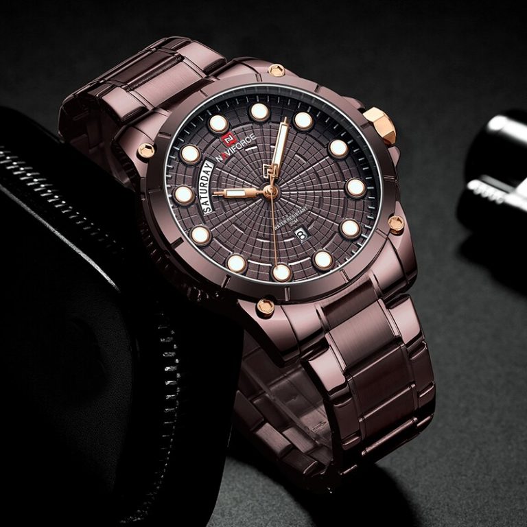 Luxury Brand Watches Men Fashion Full Stainless Steel Waterproof
