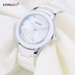 LONGBO Women Watches Luxury Brand Fashion Quartz Ceramic