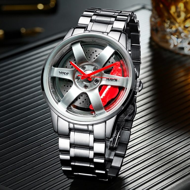 NEKTOM Car Wheel Rim Hub Man Watch Custom Design Quartz Car Rim Watches Waterproof Creative Men's Watches Man Wrist Watches 3 NEKTOM Car Rim Design Quartz Watch for Men