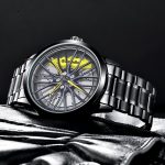 Wheel Rim Hub Watch Men Wristwatch Clock Sport