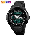 Waterproof Chrono Digital Quartz Watch Men