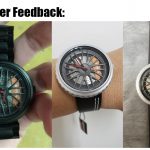 Watch Blue Skeleton Dial Sports Car Rim