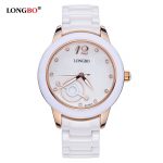 LONGBO Women Watches Luxury Brand Fashion Quartz Ceramic