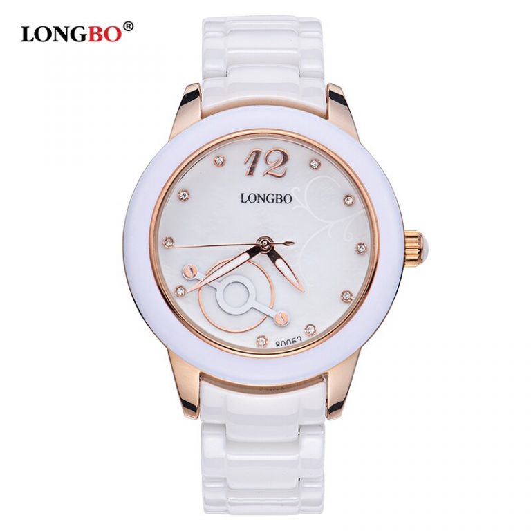 LONGBO Women Watches Luxury Brand Fashion Quartz Ceramic