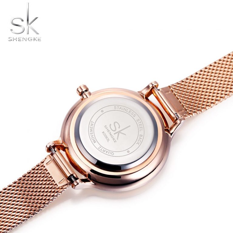 Fashion Elegant Quarts Women Watch Rose Gold