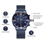 MINI FOCUS Chronograph Mens Watches Top Brand Luxury Quartz