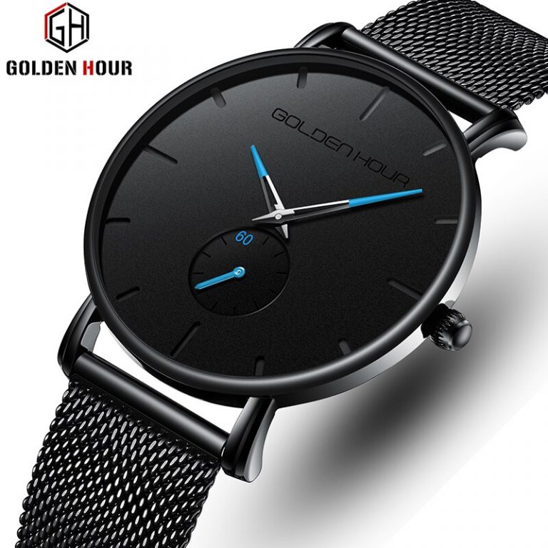 Business Quartz Mens Watches Waterproof Sports Men’s Wrist Watch