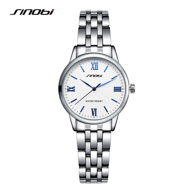 Fashion Women Wrist Watches Stainless Steel Watchband