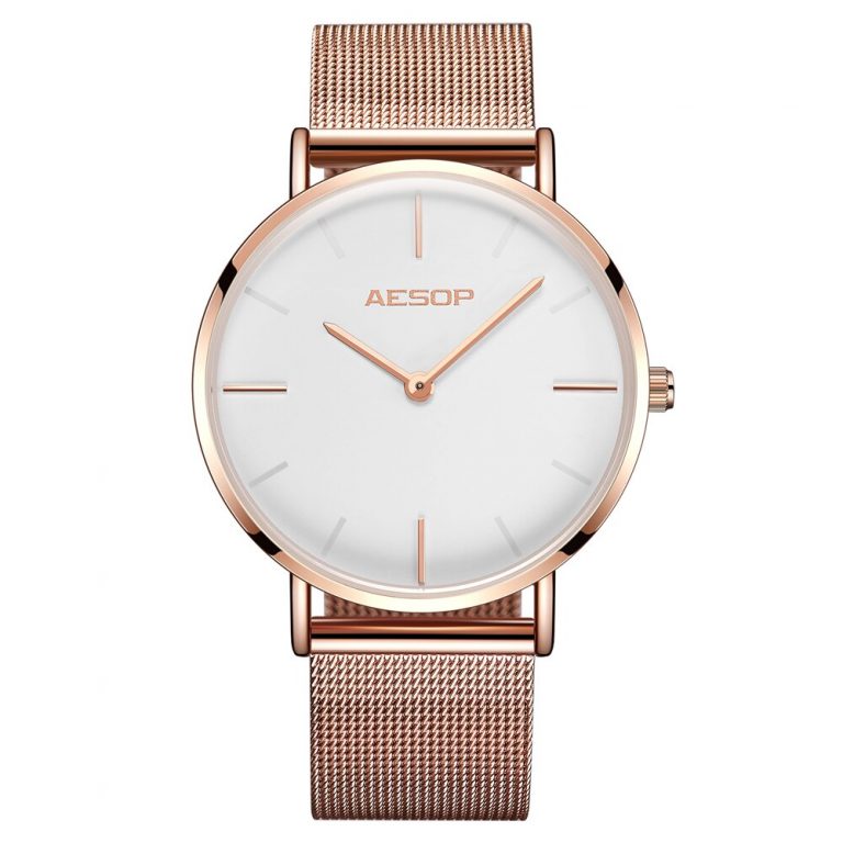 AESOP 7mm Ultra thin Women Ladies Quartz