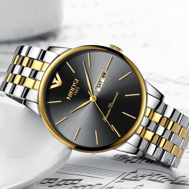 NIBOSI Simple Style Fashion Men Quartz Watch Luxury