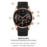 AESOP Men's Watches Top Brand Luxury Man Quartz Wristwatch Silicone & Alloy Band Male Clock Men Wrist Watch Relogio Masculino