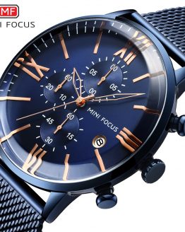 MINI FOCUS Chronograph Mens Watches Top Brand Luxury Quartz