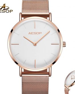 AESOP 7mm Ultra thin Women Ladies Quartz