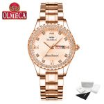 OLMECA Women Wrist Watch Fashion Auto Date Luxury