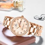 OLMECA Women Wrist Watch Fashion Auto Date Luxury