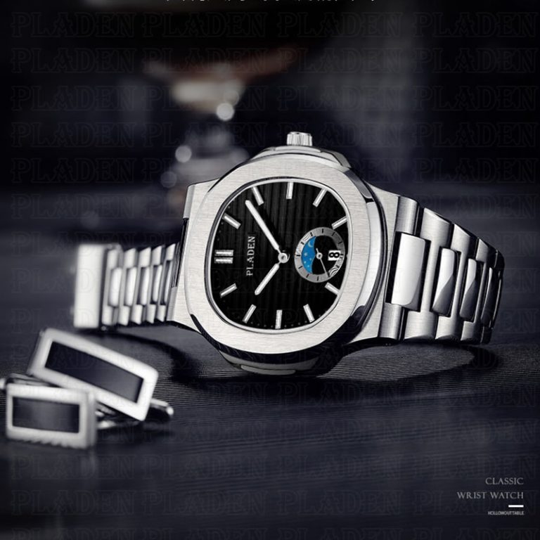Drop Shipping 2020 New PLADEN Men's Wrist Watch Rado Stainless Steel Strap Designer Watches Men Casual Quartz Mens Wristwatch 1 PLADEN Men's Wrist Watch Rado Stainless Steel Strap Designer