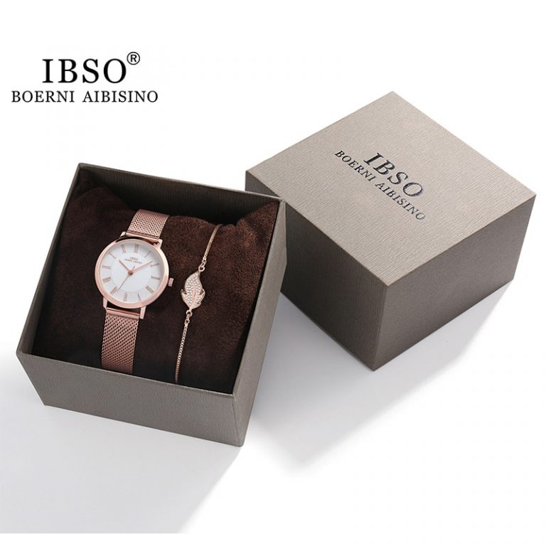 Luxury Bracelet Watches Set For Women Fashion Geometric