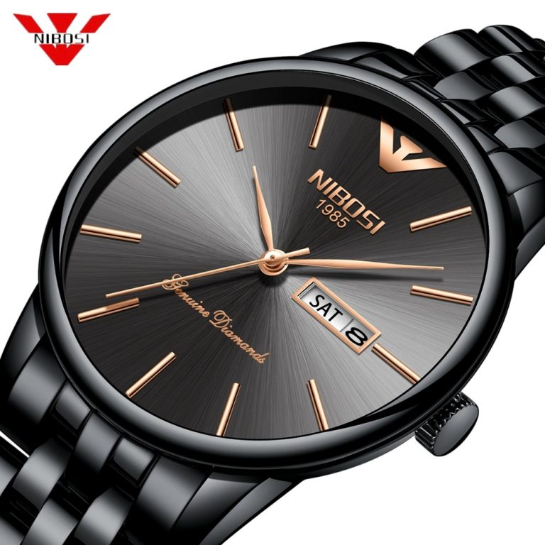 NIBOSI Simple Style Fashion Men Quartz Watch Luxury