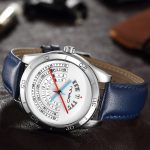 3Bar Waterproof Leather Watchband