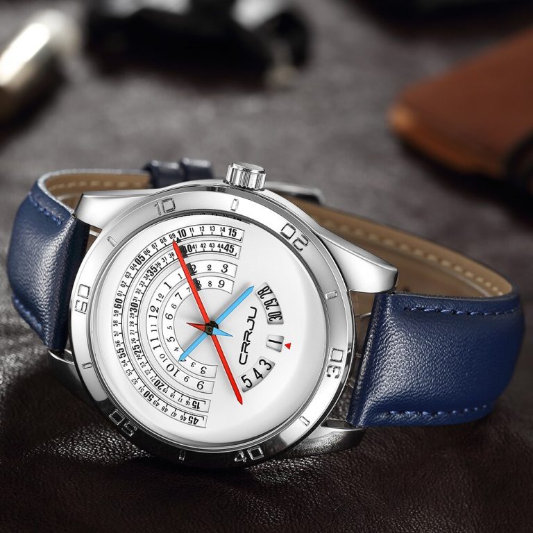 3Bar Waterproof Leather Watchband