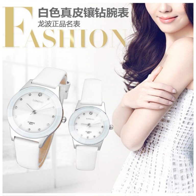 Luxury White Ceramic Water Resistant Ceramic Sports Women Wrist Watch,Free Shipping Top Quality Rhinestone Lady watch 1 Glow in White: Luxury Ceramic Women’s Sports Watch with Rhinestones