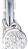 Swarovski Anne Klein Silver-Tone Bangle Watch and Bracelet Set