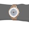 Rose Gold Mesh Fossil Hybrid HR Smart Watch